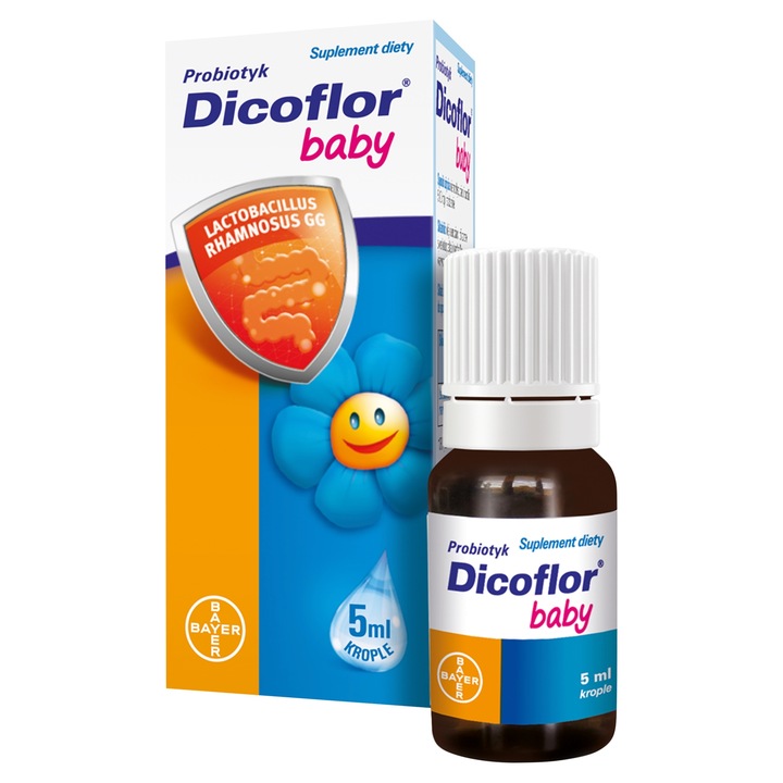 Dicoflor baby krople 5 ml