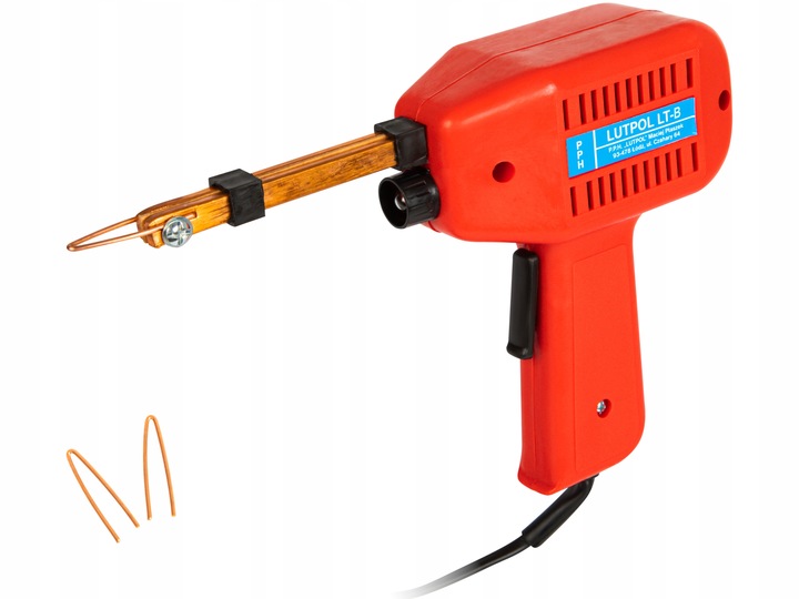 LUTOWNICA TRANSFORMATOROWA LUTPOL LT-B 100W 480C PISTOLET GROTY MOCNA