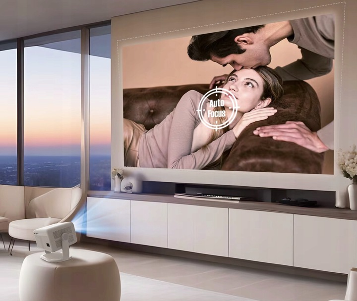 PROJEKTOR SMART MAGCUBIC L018 4K 1080p ANDROID LED TV WiFi GŁOŚNIK BT