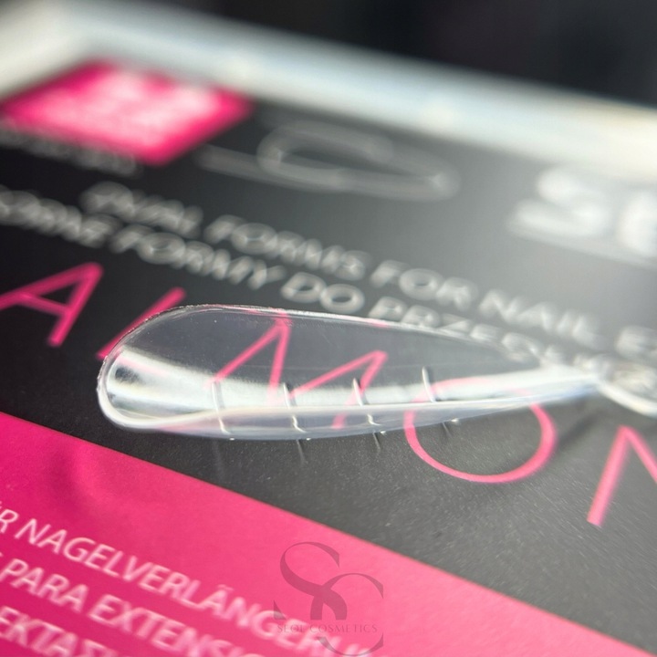 Claresa Stylistic Górne Formy do akrylożelu dual form Almond 120szt Migdał