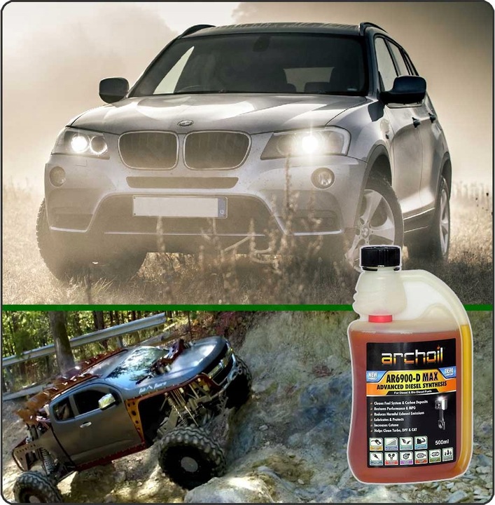Archoil AR6900-D MAX Diesel, smaruje, czyści wtryski DPF KAT VTG, Cetane +4