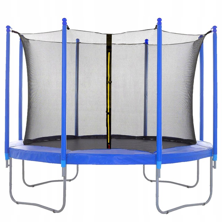 SIATKA DO TRAMPOLINY WEWNĘTRZNA MOCNA OCHRONNA na 8 SŁUPKÓW 304-312 cm 10FT