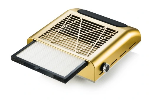 Pochłaniacz pyłu do frezarki Złoty HEPA DUŻA MOC Beauty Limited 80W