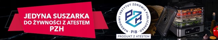 Suszarka do grzybów owoców 450W +TIMER REGULACJA +6 SIT ZE STALI