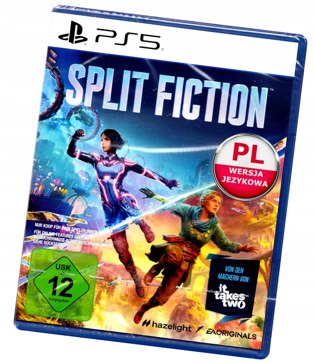 SPLIT FICTION PS5 NOWA Pudełkowa PO POLSKU