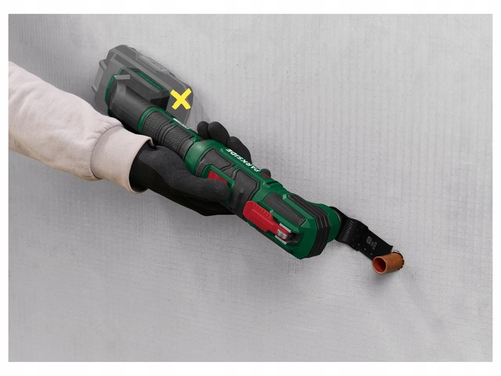 Narzędzie wielofunkcyjne akumulatorowe PARKSIDE PAMFW 20-Li 20V