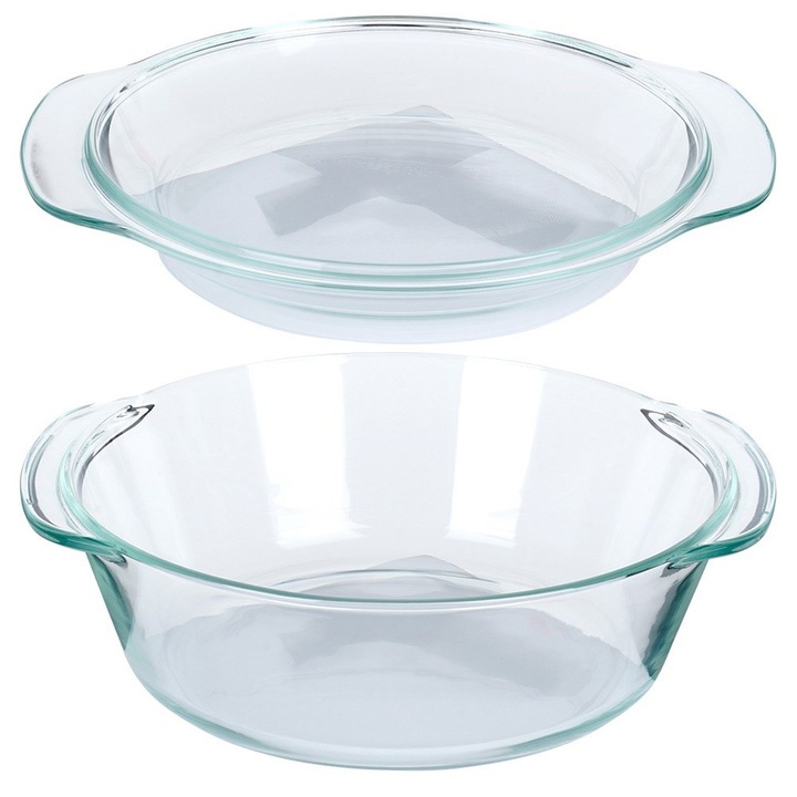 Naczynie ŻAROODPORNE szklane pieczenia do zapiekania forma brytfanka