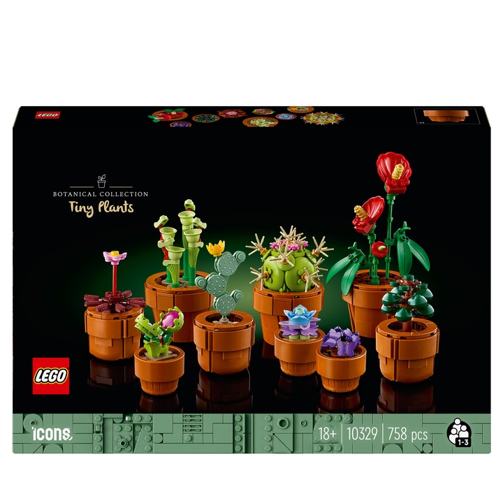 LEGO ICONS Małe roślinki 10329