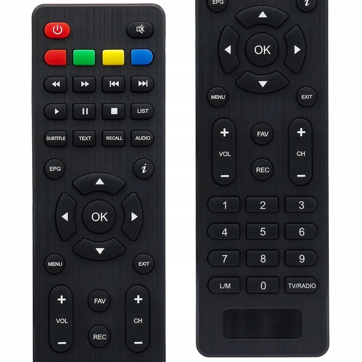 PILOT DO DEKODERA FERGUSON ARIVA RCU76 T75 BEZ BLUETOOTH bez parowania