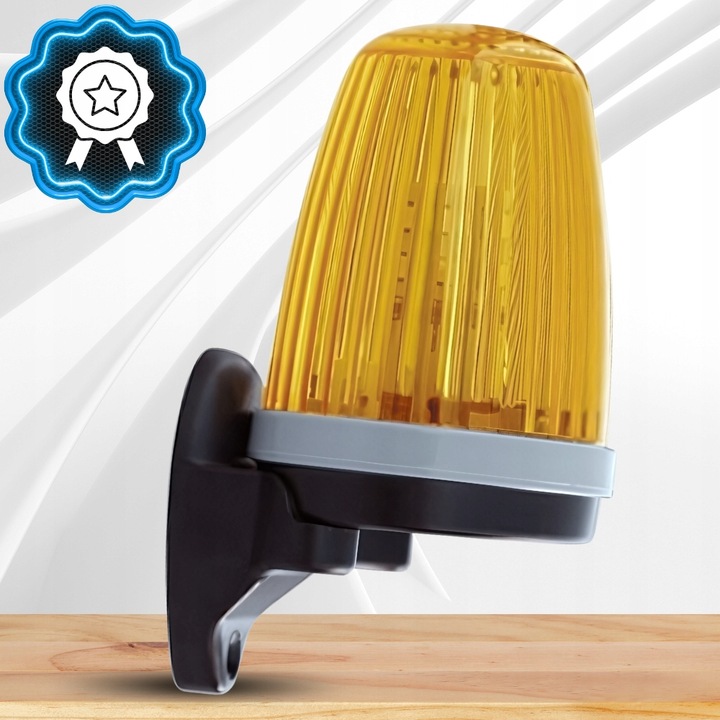 Uniwersalna Lampa sygnalizacyjna LED 12-230V do bramy KOGUT - Antena