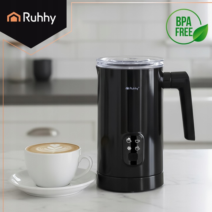 SPIENIACZ DO MLEKA ELEKTRYCZNY RUHHY DZBANKOWY Z PODGRZEWACZEM 4 TRYBY