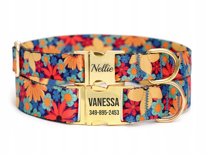 Obroża Dla Psa z Grawerem r. XL