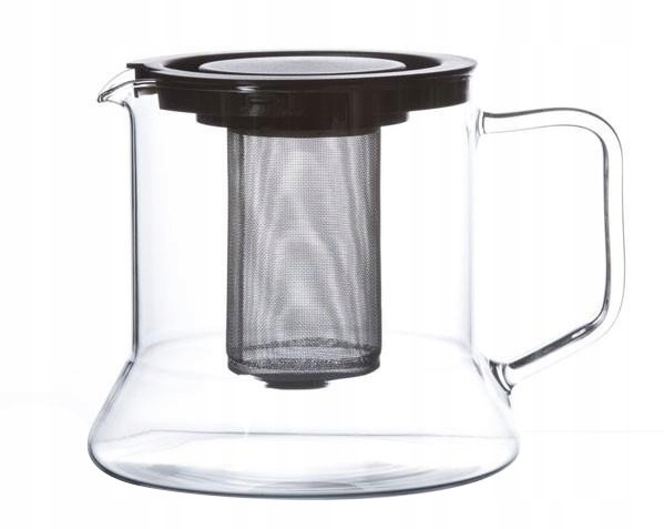 DZBANEK 1,8L z zaparzaczem SZKLANY do herbaty ziół