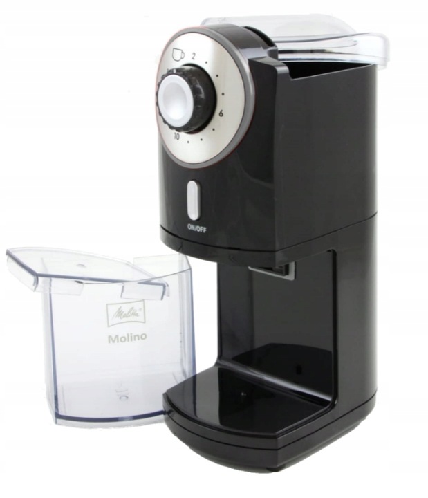 MŁYNEK ELEKTRYCZNY MELITTA Molino 1019-02 100W | CZARNY