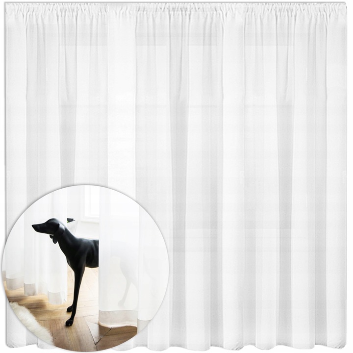 FIRANA GOTOWA DO SALONU I SYPIALNI 300 x 270 WOAL NA TAŚMIE ŻABKI