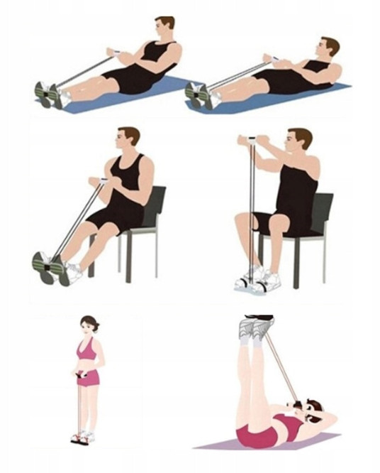 Ekspander sprężynowy do ćwiczeń