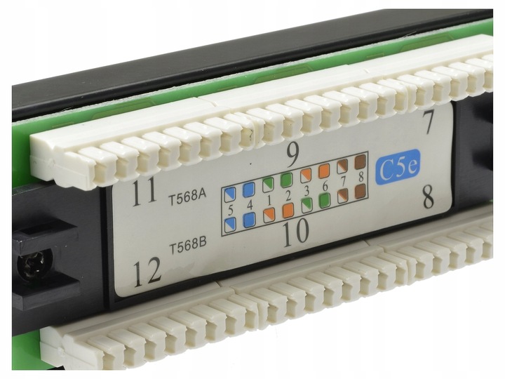 NEKU Patch panel patchpanel RACK 10'' 5e 12p UTP