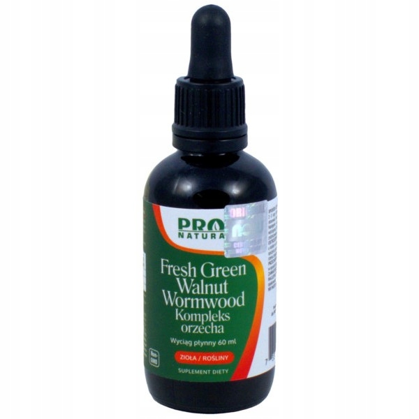 Suplement diety Now foods Fresh Green Walnut Wormwood 60 ml