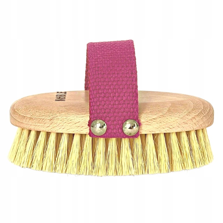 Szczotka antycellulitowa ostra do masażu na sucho ciała agawa tampico