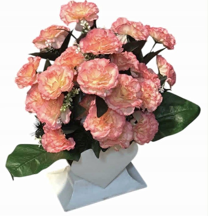 KOMPOZYCJA NA CMENTARZ KOMPLET STROIK NA GRÓB BUKIET WIĄZANKA WAZON