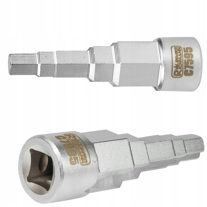 KLUCZ DO ŚRUBUNKÓW GRZEJNIKÓW STOPNIOWY Ø 1/2'' UNIWERSALNY SOLIDNY