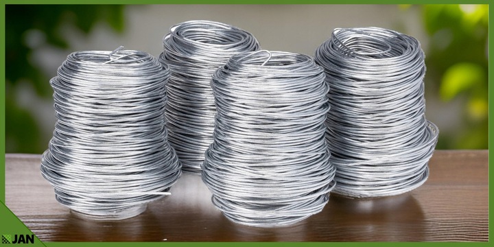 Drut Do Siatki Leśnej fi 1,4mm Zwój 40m Zastosowanie Uniwersalne Ocynkowany