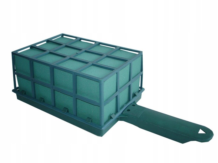 Gąbka mokra florystyczna cegła pianka zielona 20 sztuk !