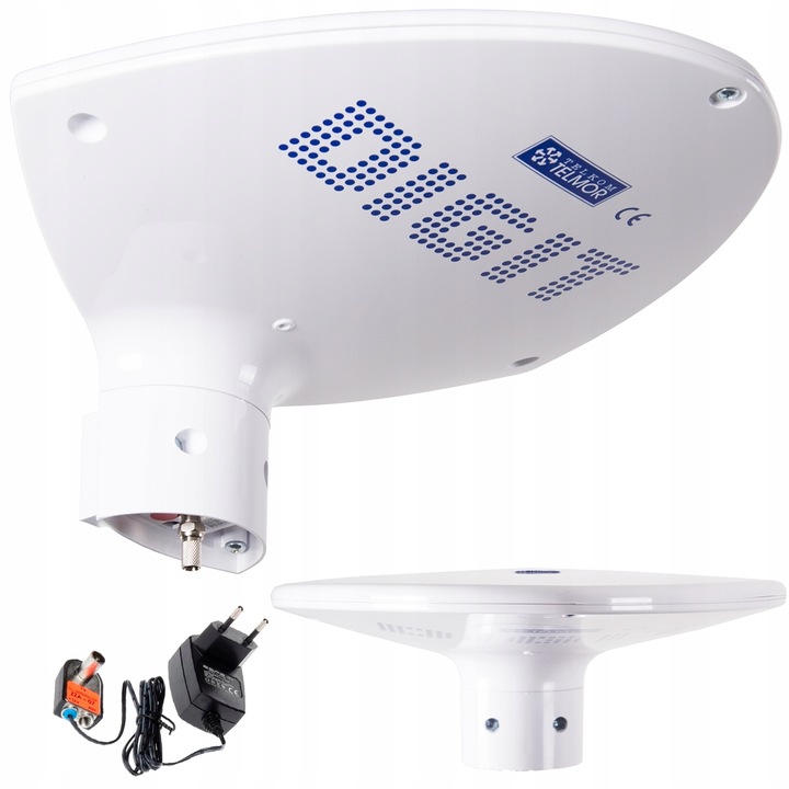 ANTENA DVBT2 DO TV NAZIEMNEJ TELMOR DIGIT ACTIVA 5G AKTYWNA ZEWNĘTRZNA