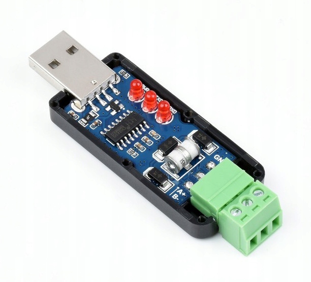 Konwerter przemysłowy USB - RS485 CH343G Waveshare 22456