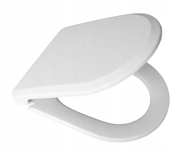 Deska sedesowa WC wolnoopadająca kształ U pokrywa klozetowa uniwersalna