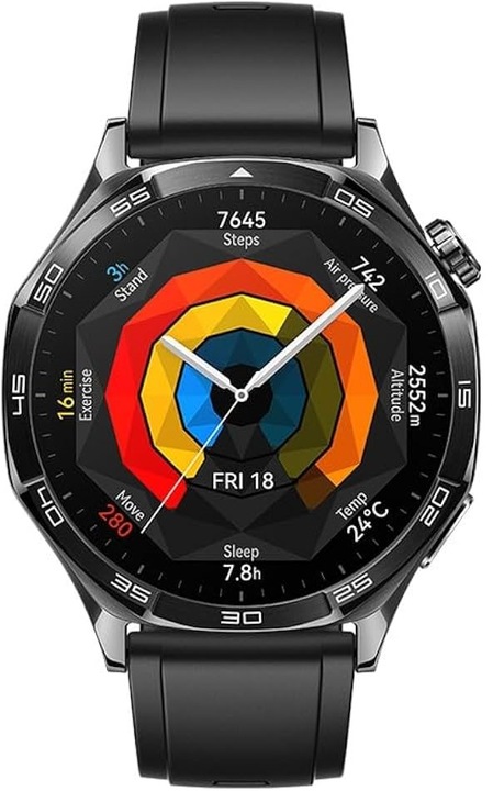 Huawei Watch GT 5 Active 46mm Amoled NFC GPS IP69K Czarny (PL)