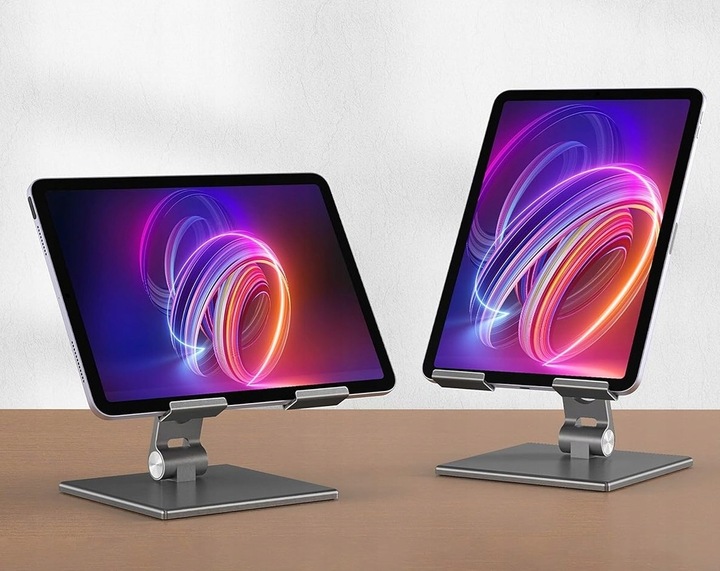 MOCNY Stojak podstawka uchwyt pod tablet na telefon regulowana na biurko GR
