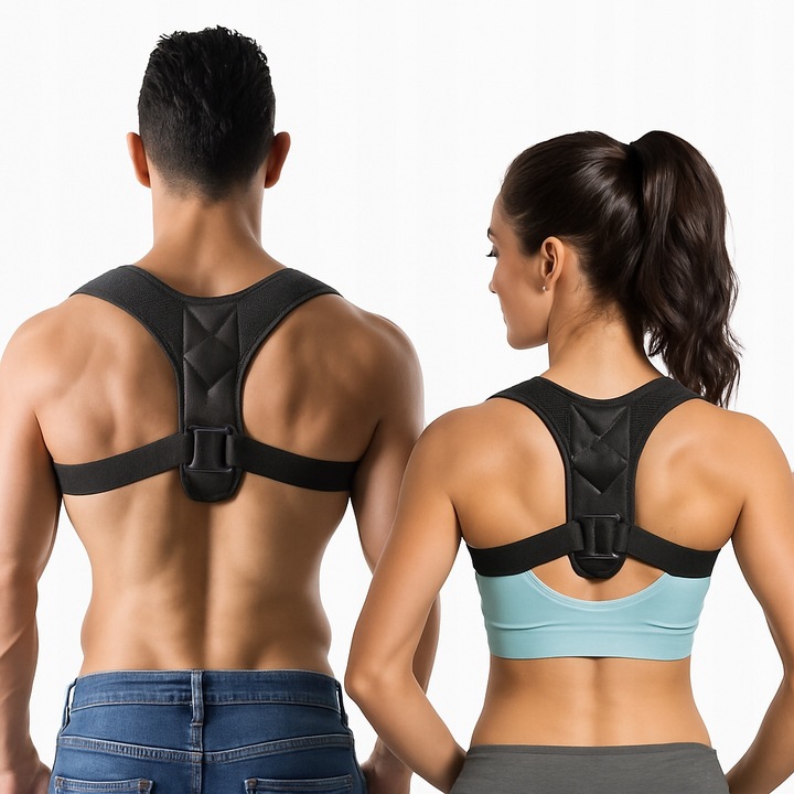 Korektor Wad Postawy Pajączek na Kręgosłup Prostotrzymacz Ortopedyczny