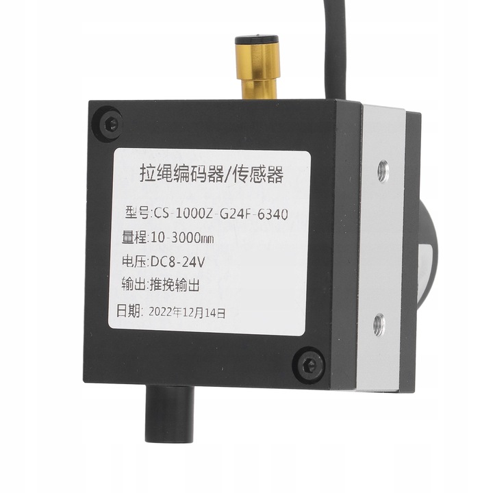 Śr. Enkoder linkowy 38 mm Zakres od 10 do 3000 mm