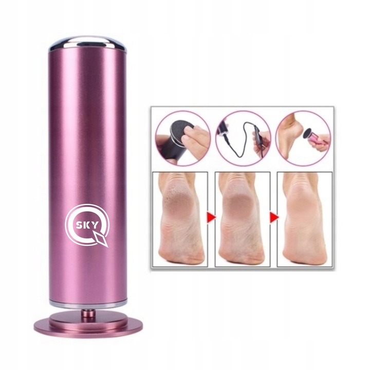 PILNIK ELEKTRYCZNY FREZARKA DO STÓP PIĘT TARKA ZESTAW USB + 60 WKŁADÓW