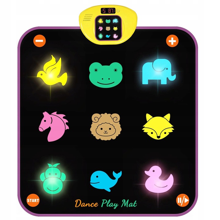 INTERAKTYWNA DUŻA MATA MUZYCZNA GRA MATA TANECZNA Z 5 TRYBAMI GRY