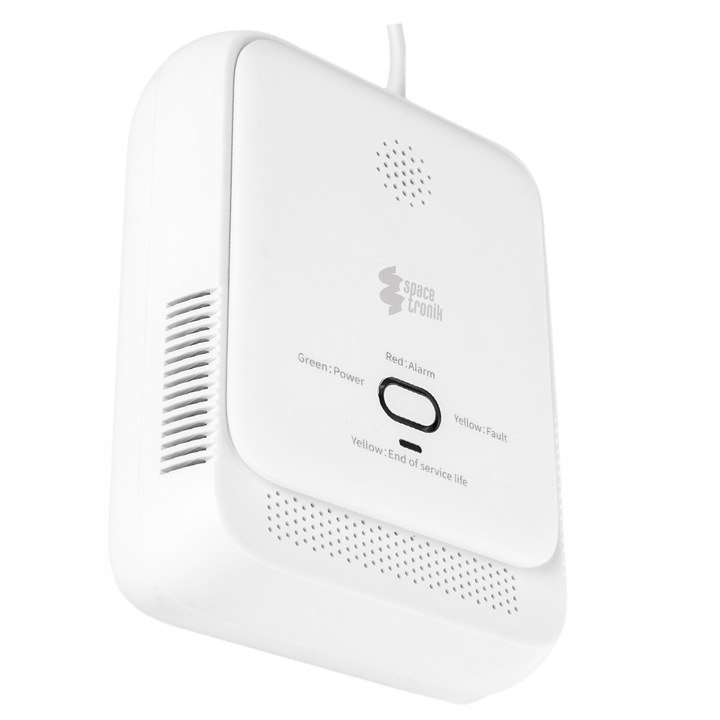 Czujnik Gazu z Alarmem LPG Propan Butan Spacetronik detektor ŻYWOTNOŚĆ