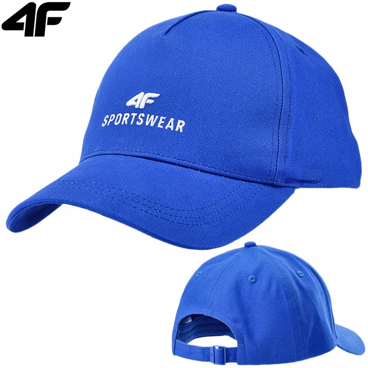 Czapka z daszkiem męska damska 4F Bejsbolówka bawełniana na lato U266 L/XL