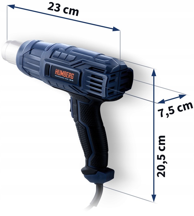 OPALARKA ELEKTRYCZNA DWA BIEGI 2000W 4 DYSZE HUMBERG