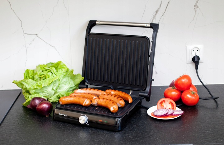 Opiekacz BERLINGER grill elektryczny| toster panini | rozkładany 180°