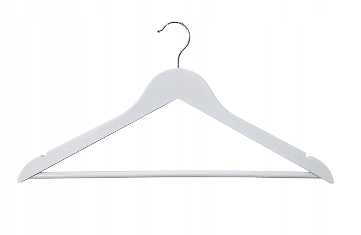 10SZT WIESZAK DREWNIANY ZESTAW WIESZAKI DREWNIANE UBRANIA GARDEROBY