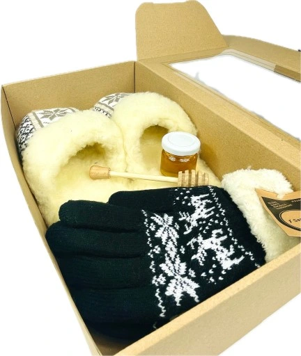 Prezent Box Świąteczny Dla Babci KOBIETY 3w1 upominek ŚWIĄTECZNY Mikołajki