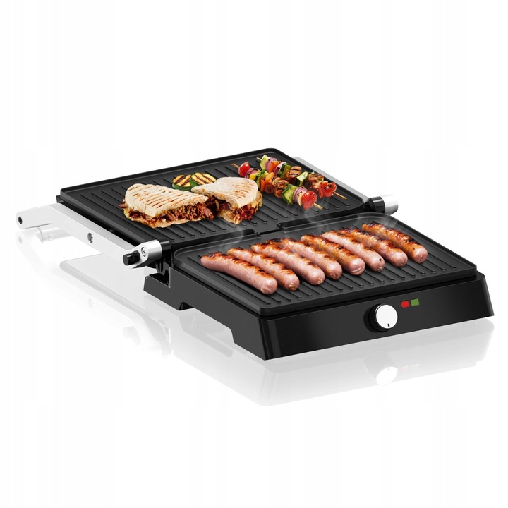 Grill elektryczny VERTENZ opiekacz do kanapek toster stal nierdzewna