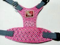 Pelo Szelki -Pelki bezuciskowe AŻUR granatowe .r.3