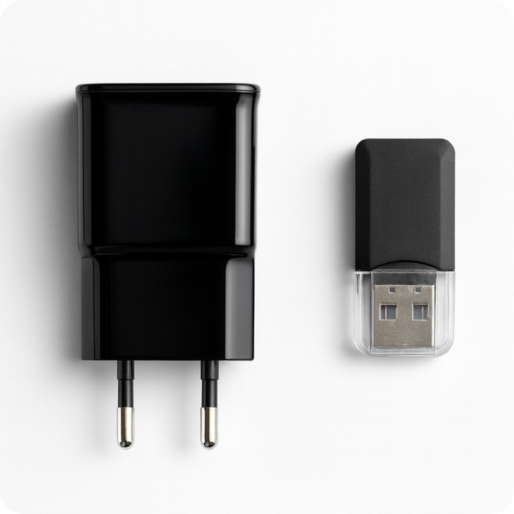 MINI KAMERA WIFI SZPIEGOWSKA UKRYTA W GNIAZDKU ANDROID ZDALNY PODGLĄD