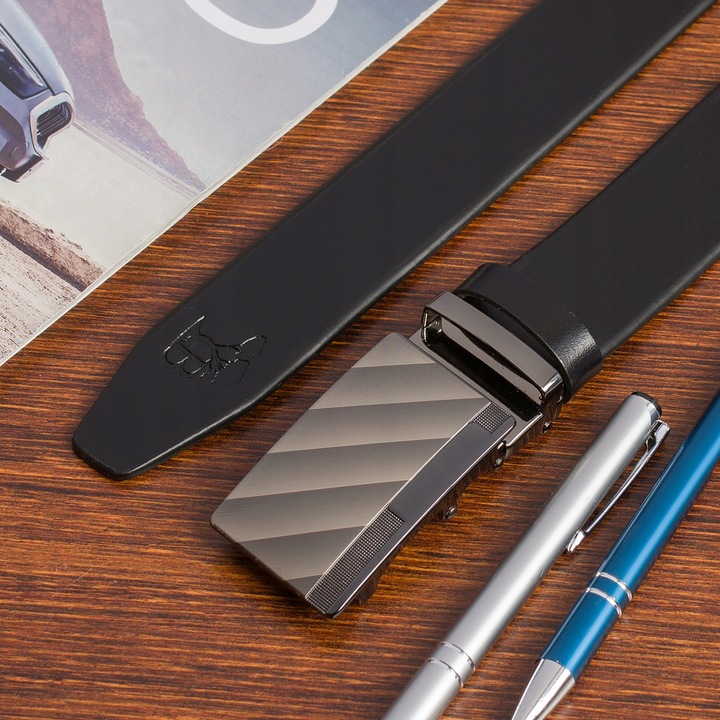 Zestaw męski skórzany portfel pasek duży Beltimore