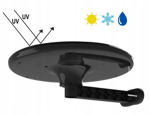 ANTENA SAMOCHODOWA MOBILNA TV DVB-T2 UFO STRONG ULTRA MUX8 JACHT BUS MAGNES