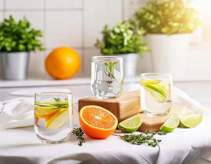 6x SZKLANKA DO DRINKÓW SOKÓW WODY 280ml