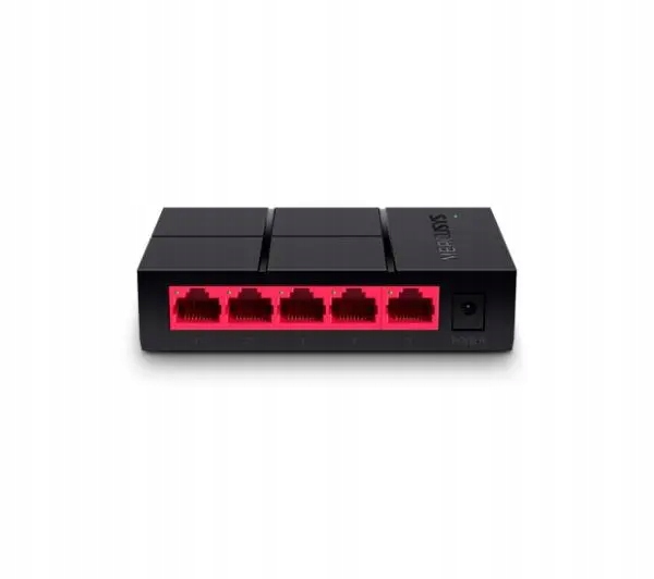 Switch gigabit 5 portów Mercusys MS105G Czarny