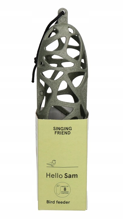 KARMNIK DLA PTAKÓW HELLO SAM SINGING FRIEND + KULE BILE TŁUSZCZOWE 15